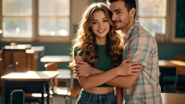 Couple Hugging